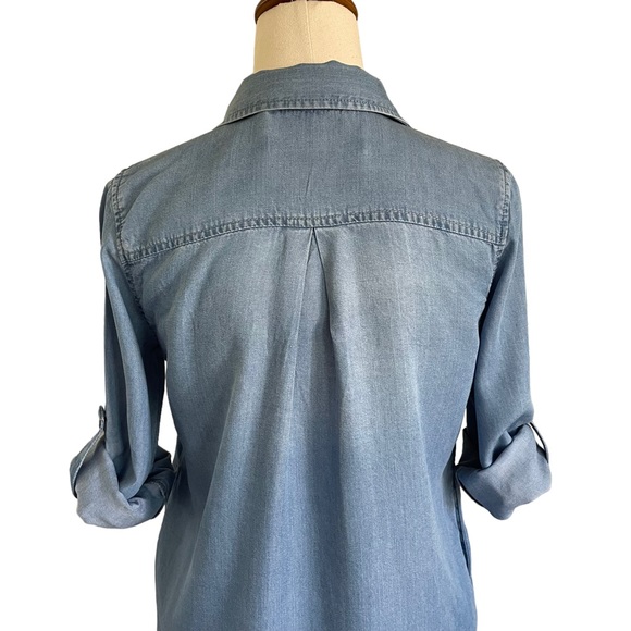 DECJUBA KIDS Sz14 Denim long sleeve dress with sleeve length options - Picture 13 of 15